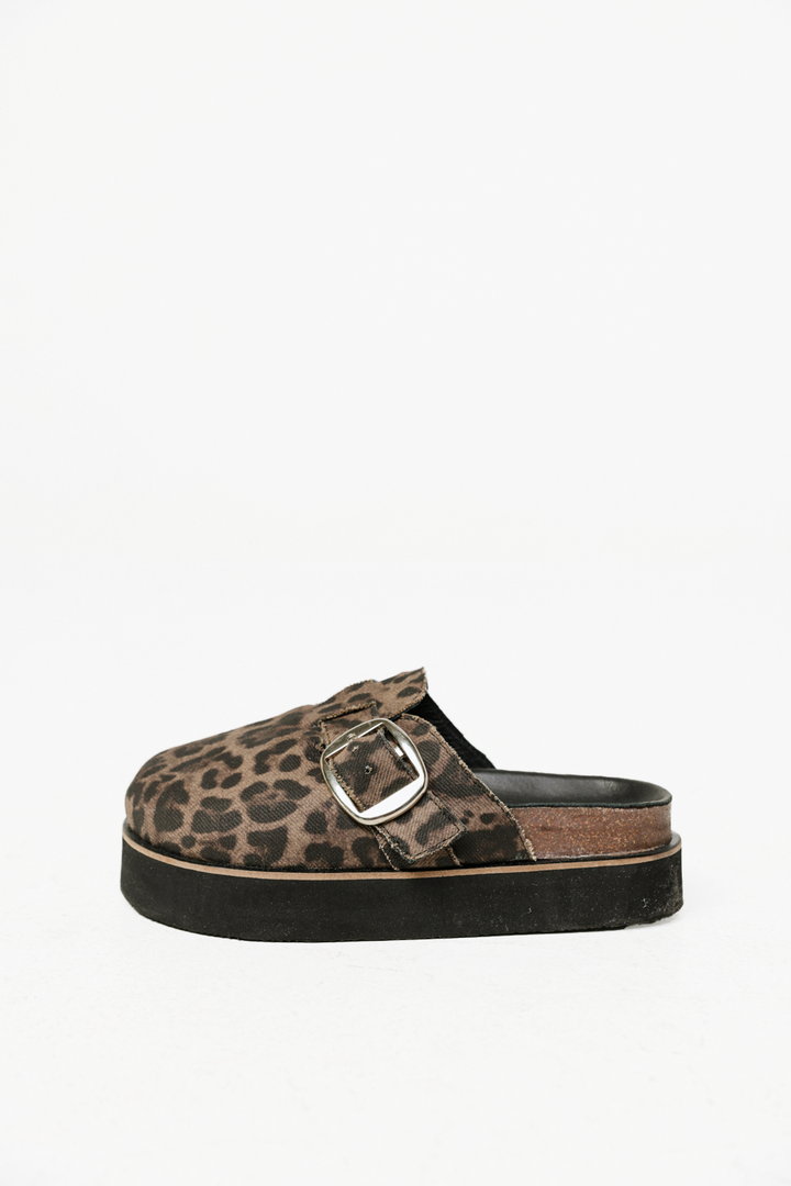 DNA No.19 Leopard Platform Mules