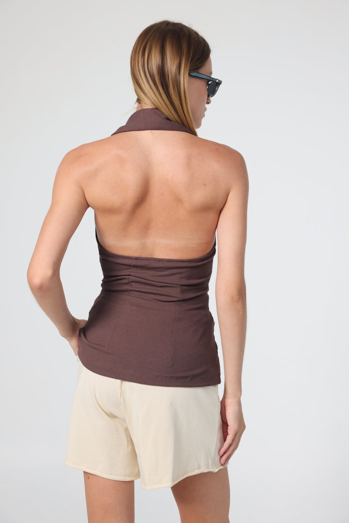 Took Brown Polo Tank