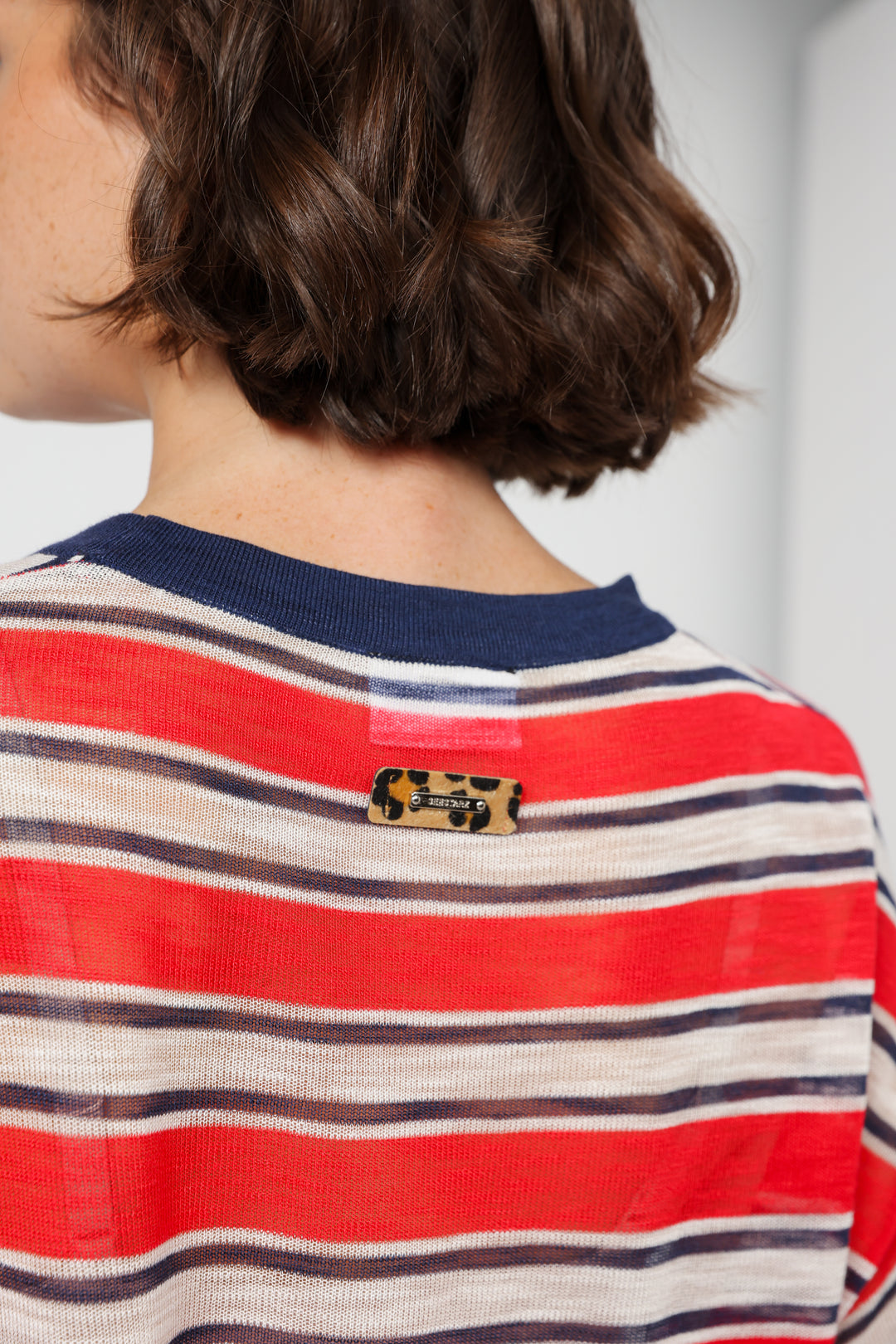 Tamuz Red Striped Shirt