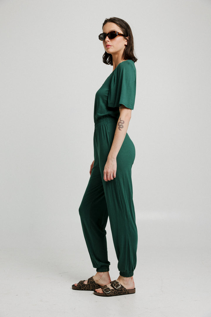 Heart Green Jumpsuit