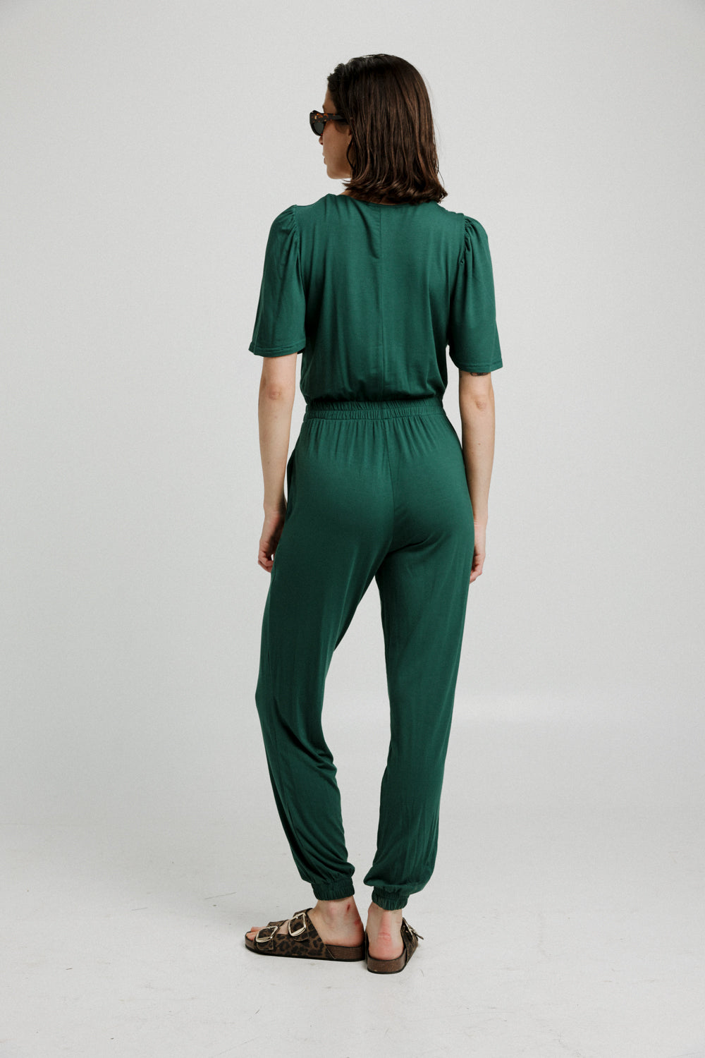 Heart Green Jumpsuit