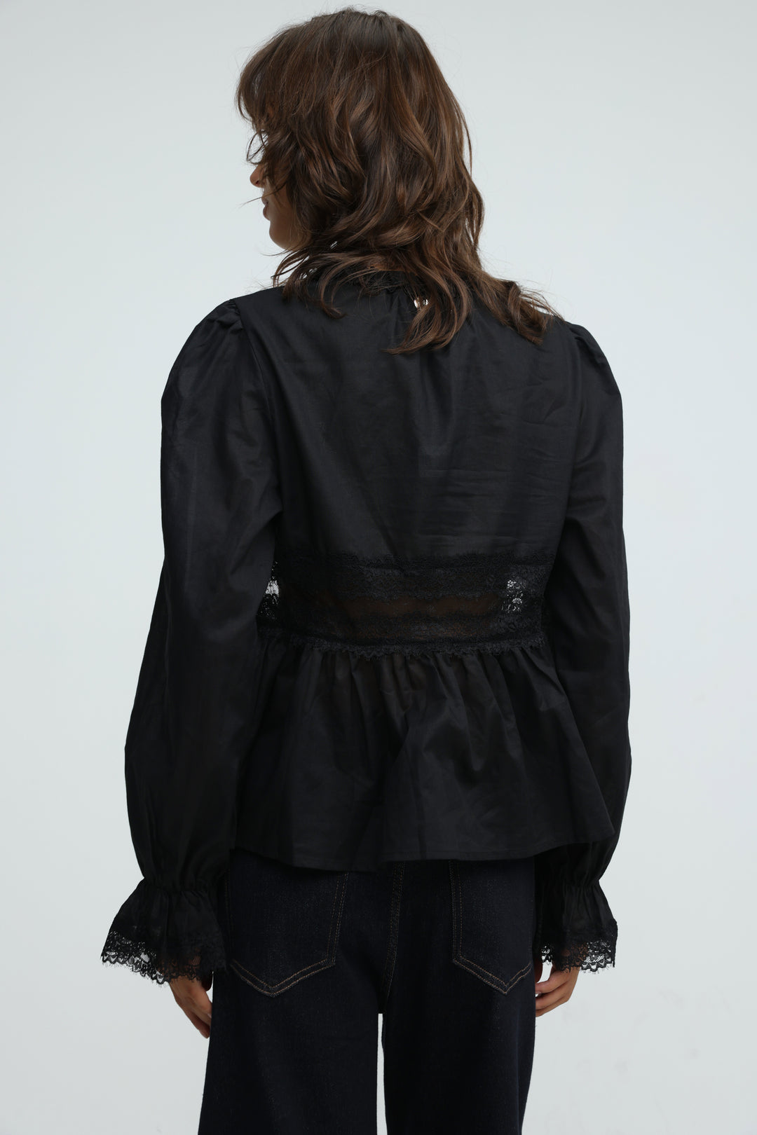 Jasmine Black Blouse