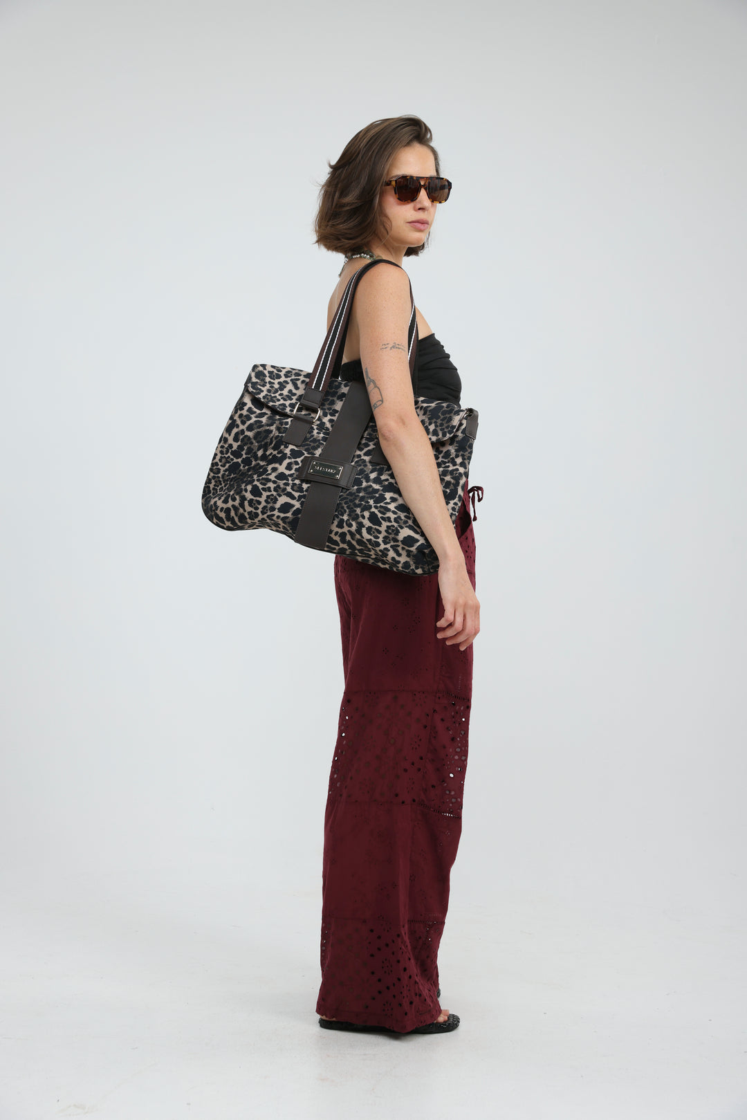 Artist Leopard Bag