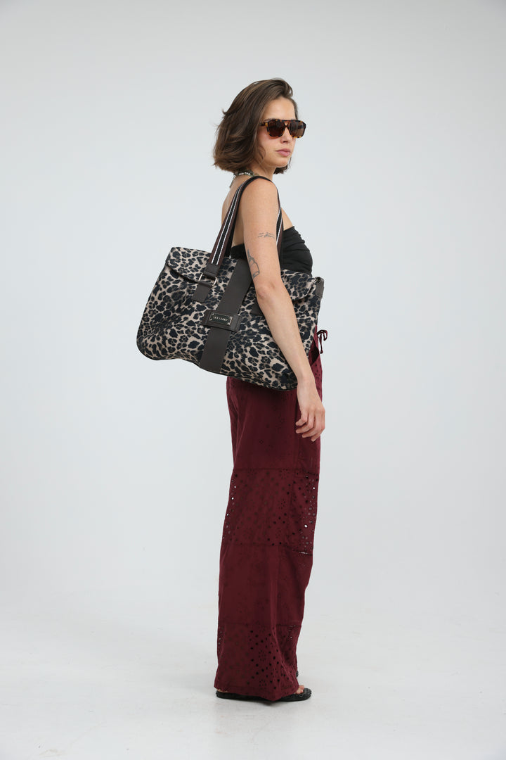 Artist Leopard Bag