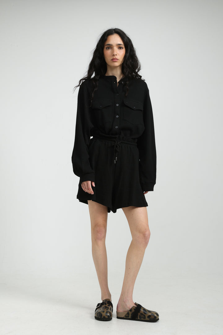 In Between Black Shorts