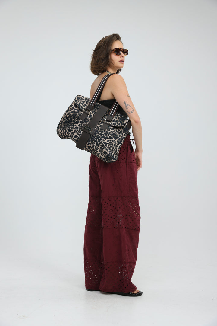 Artist Leopard Bag