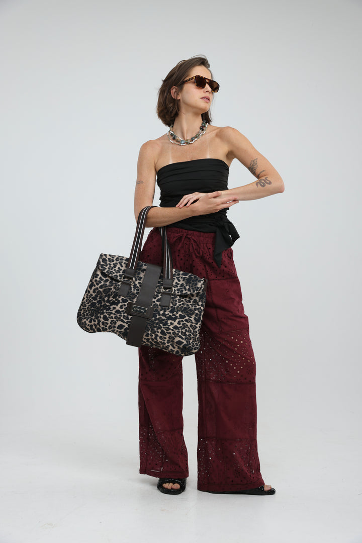 Artist Leopard Bag