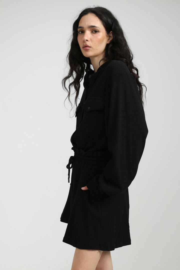 In Between Black Shorts