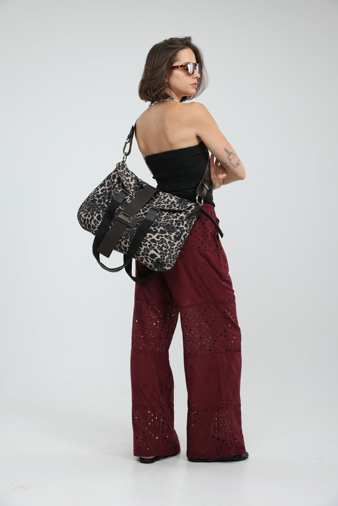 Artist Leopard Bag