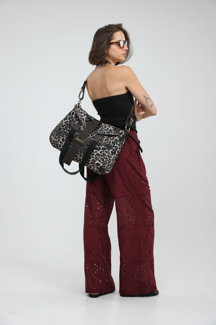 Artist Leopard Bag