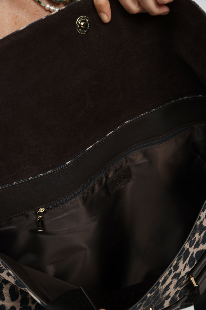 Artist Leopard Bag