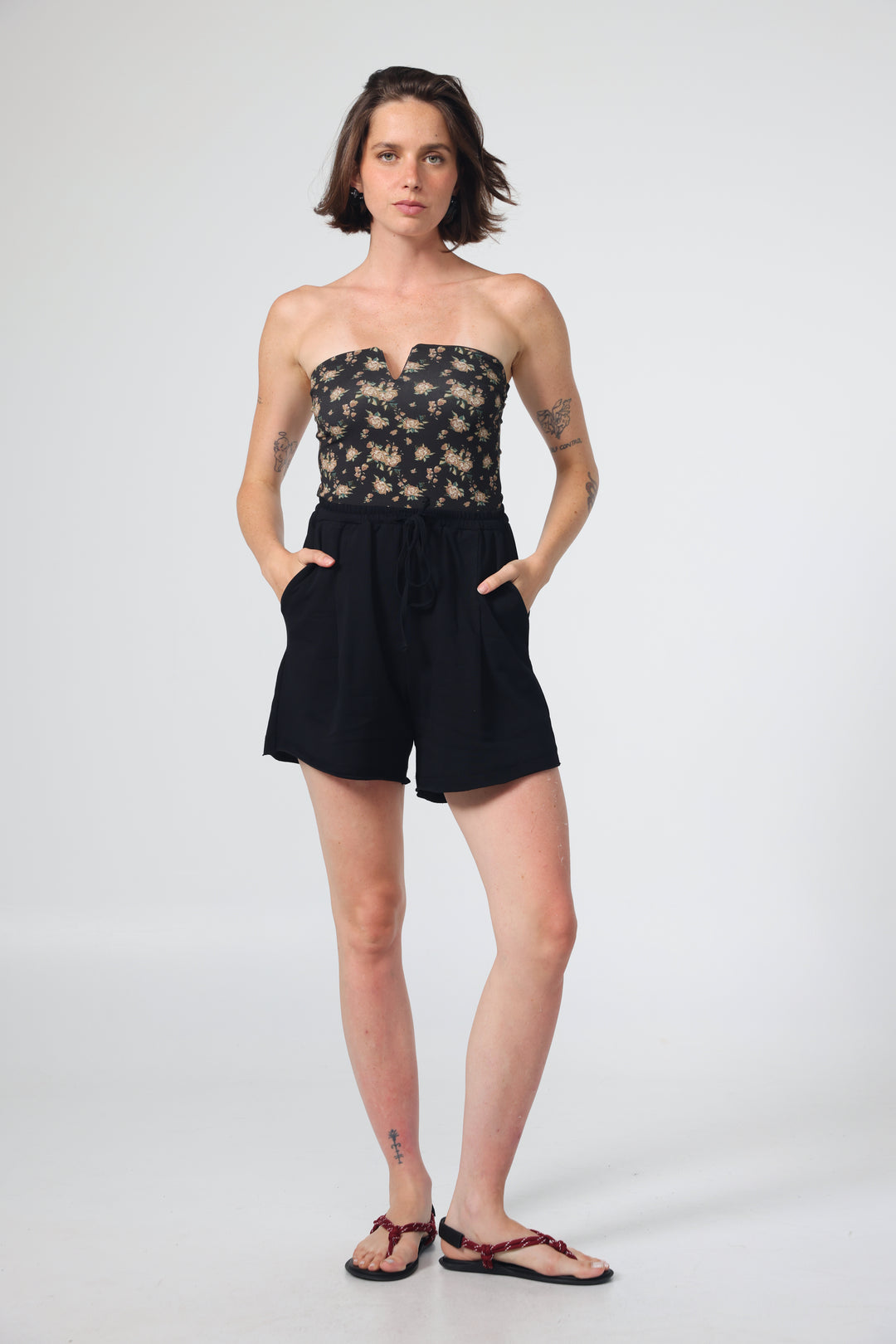 Keep Black Shorts