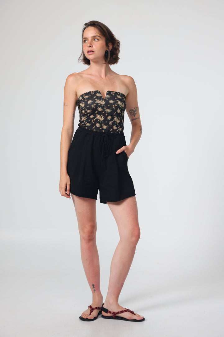 Keep Black Shorts