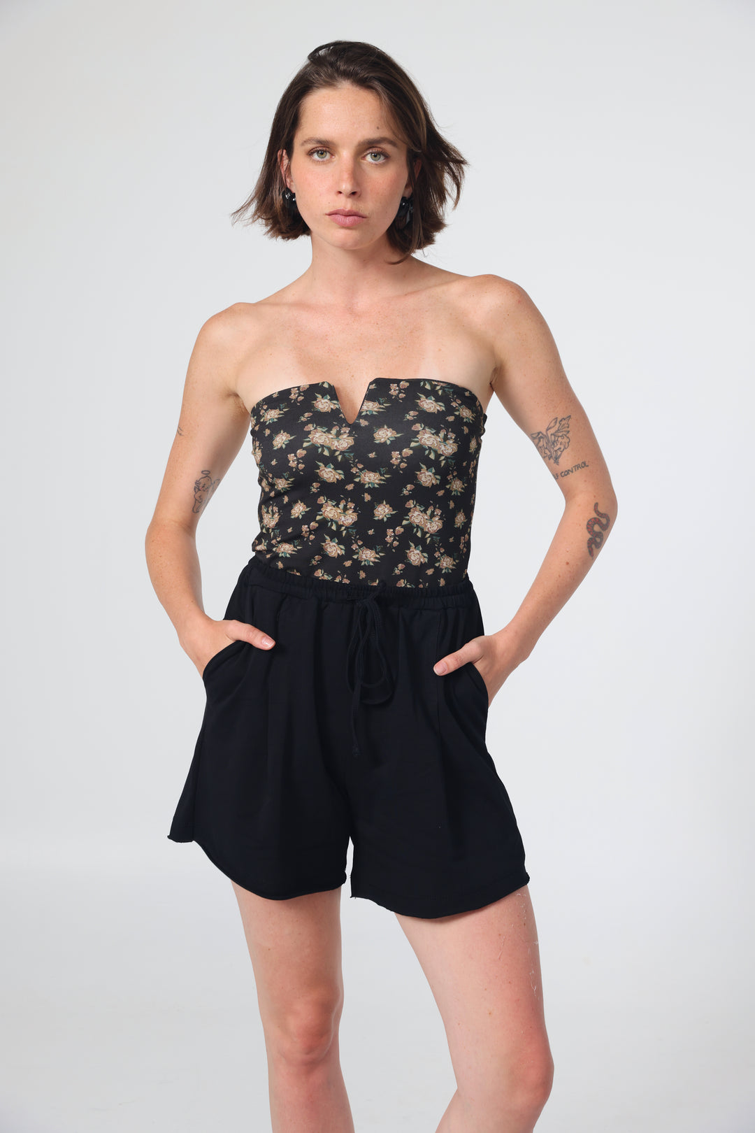 Keep Black Shorts