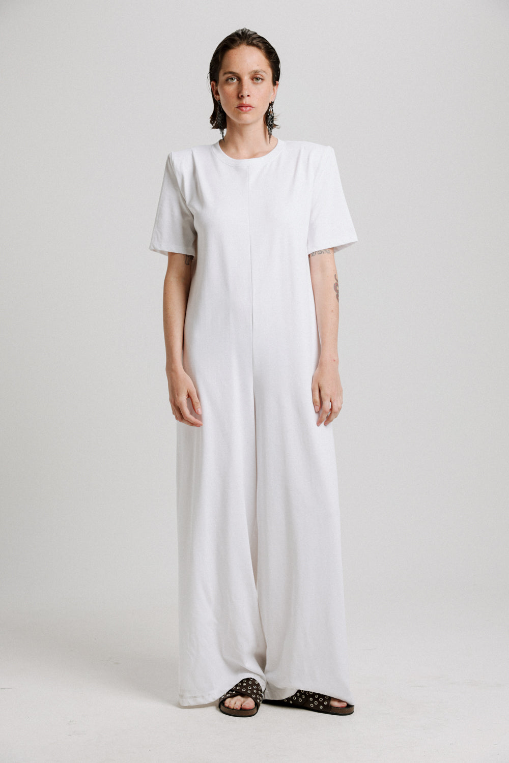 Easy White Jumpsuit