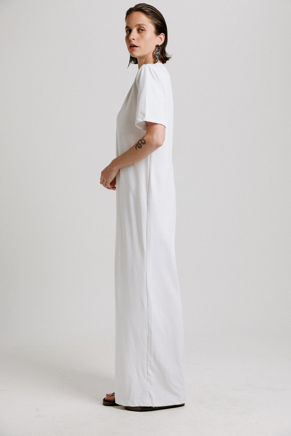 Easy White Jumpsuit