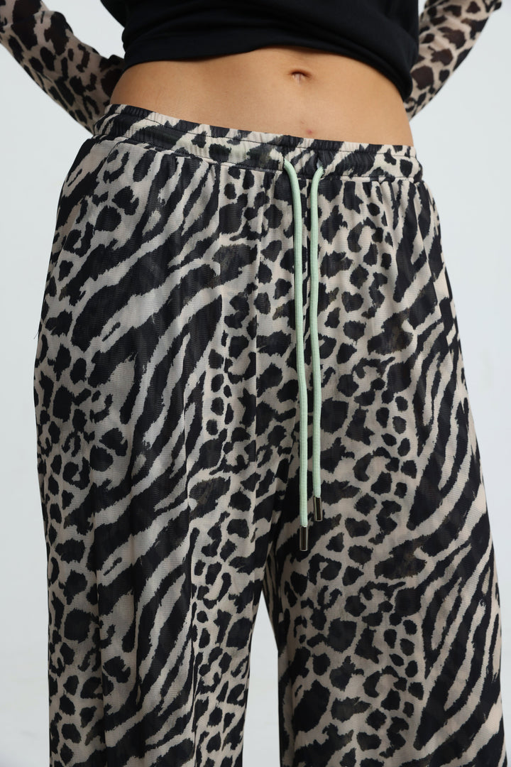 Untamed Zebra Bottoms