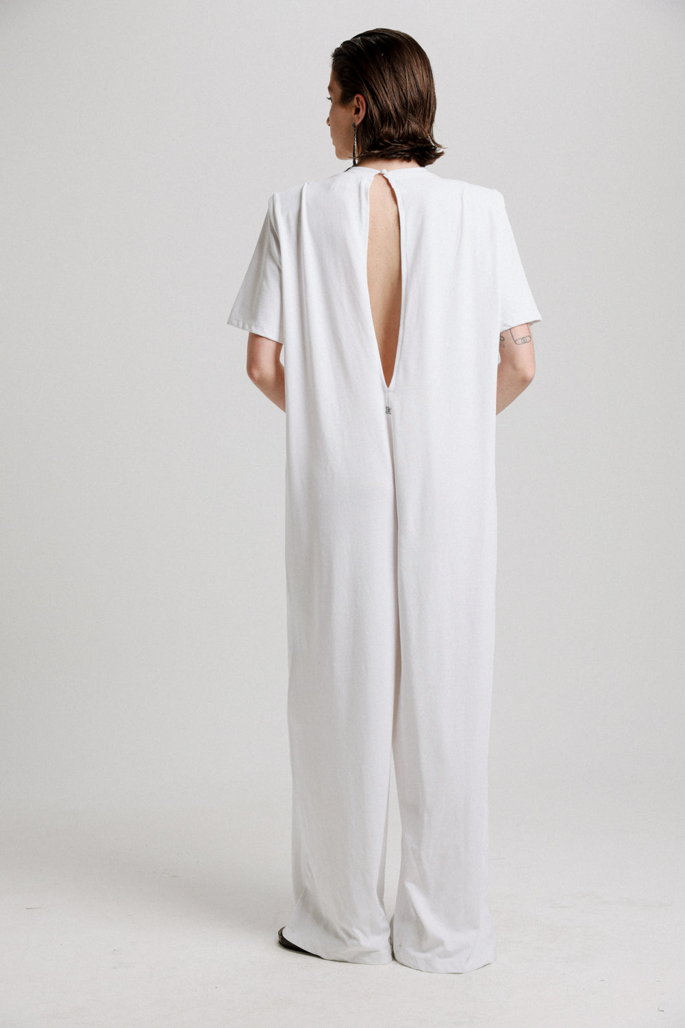 Easy White Jumpsuit