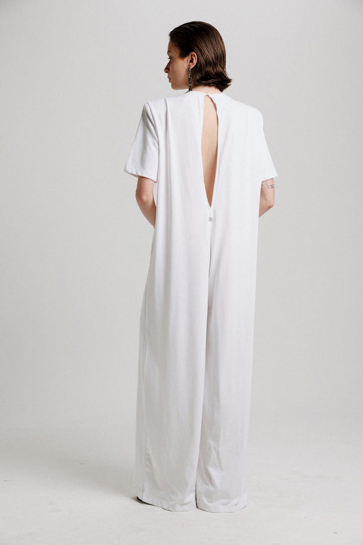 Easy White Jumpsuit