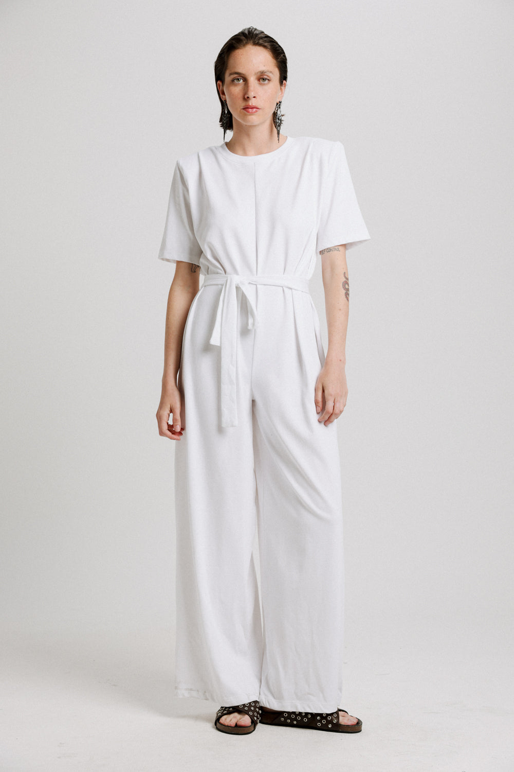 Easy White Jumpsuit