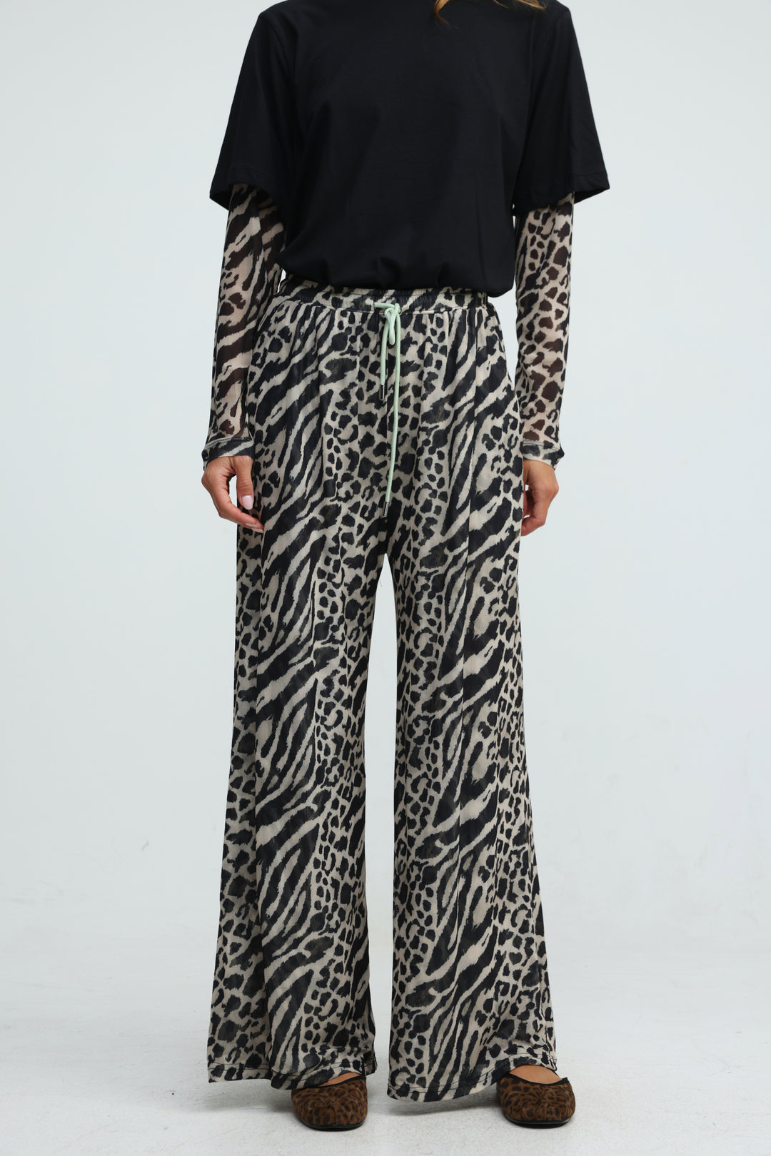 Untamed Zebra Bottoms