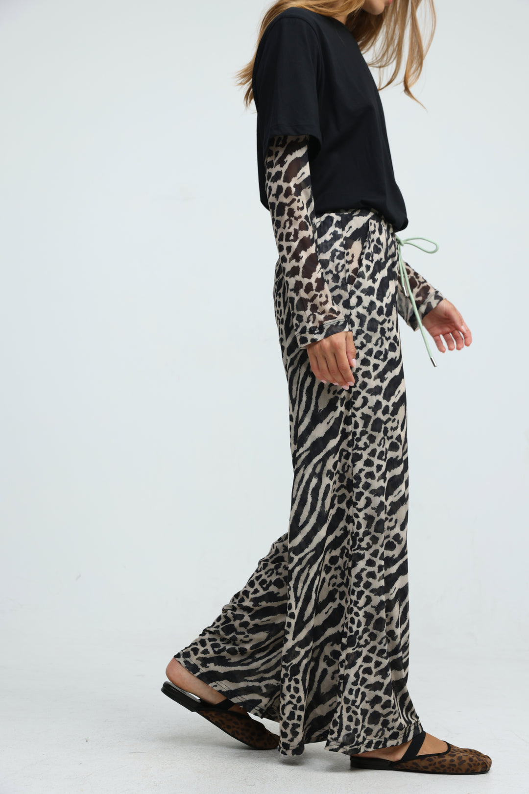 Untamed Zebra Bottoms