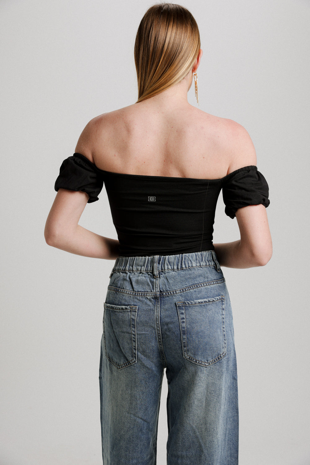 Sweeter Black Off Shoulder Top