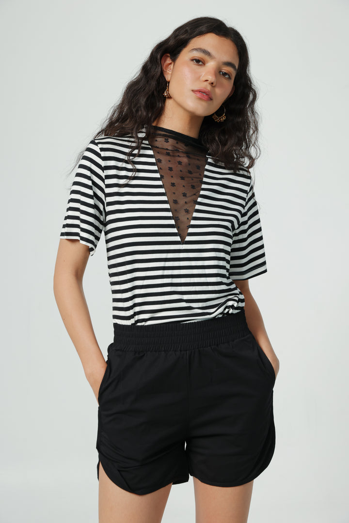 Field Black Stripes T-Shirt