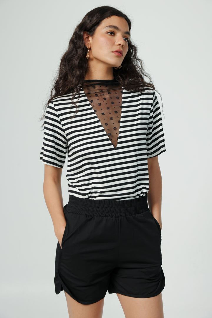 Field Black Stripes T-Shirt