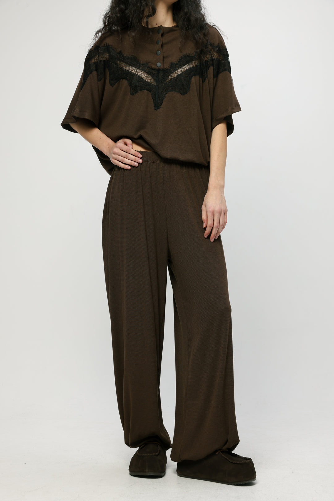Pearl Brown Joggers