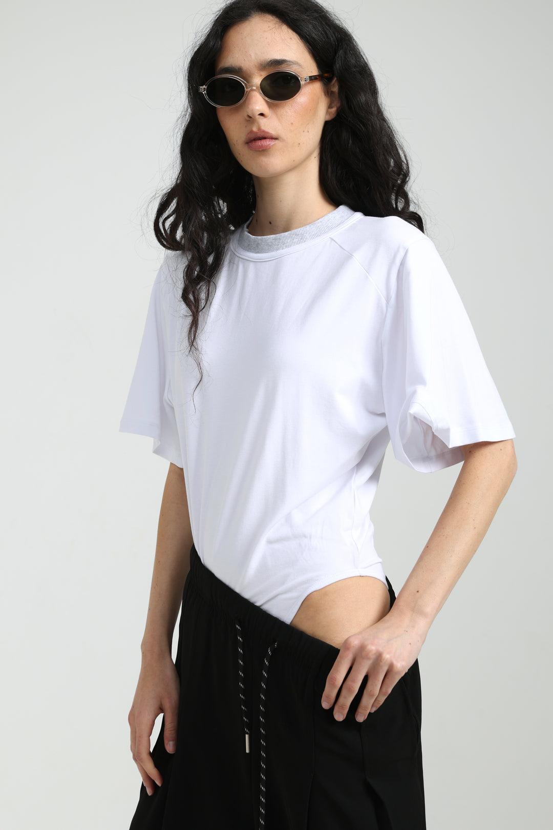 Candy White Bodysuit