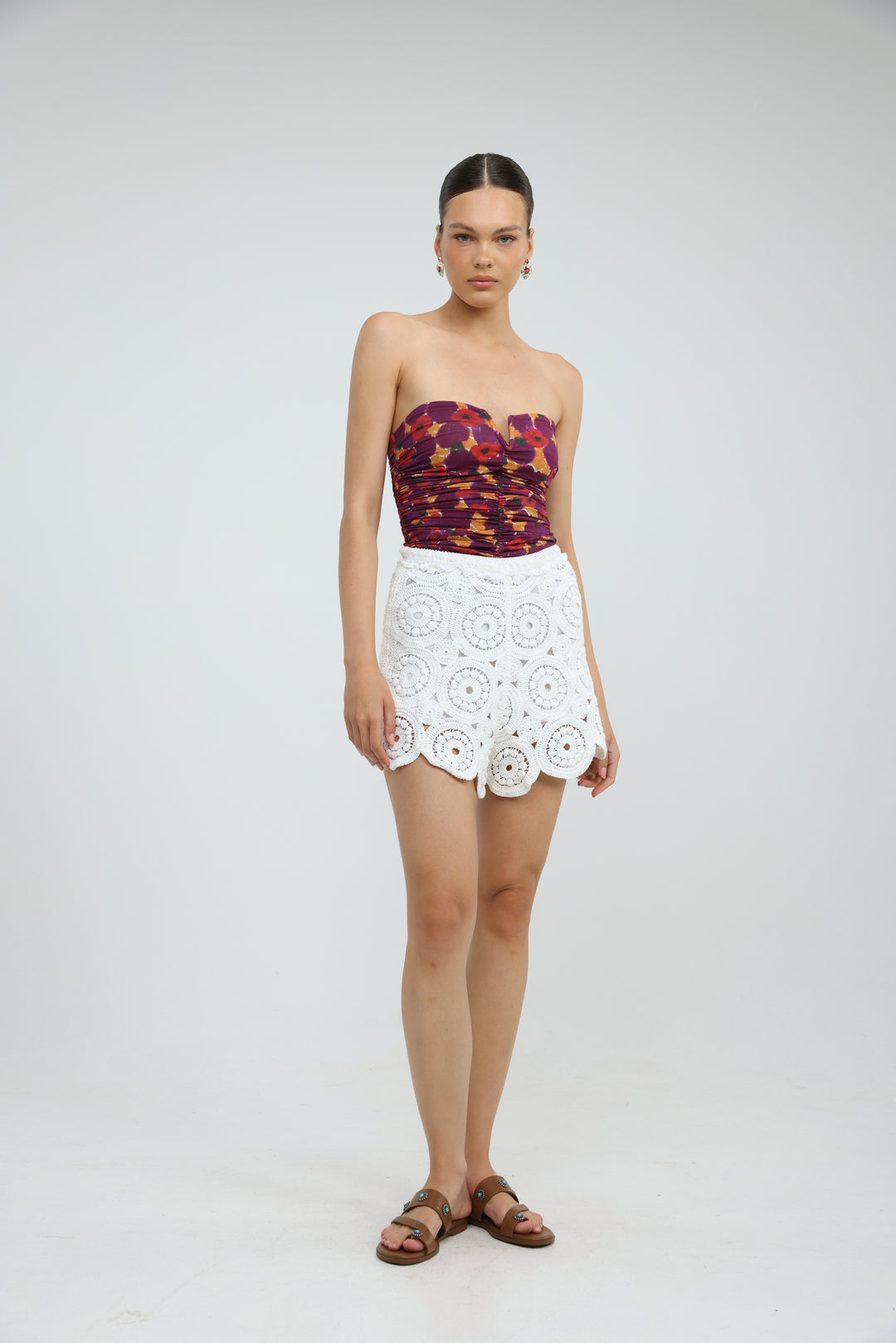 Sahara White Shorts