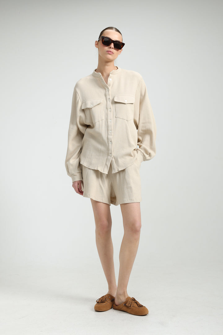 In Between Beige Shorts