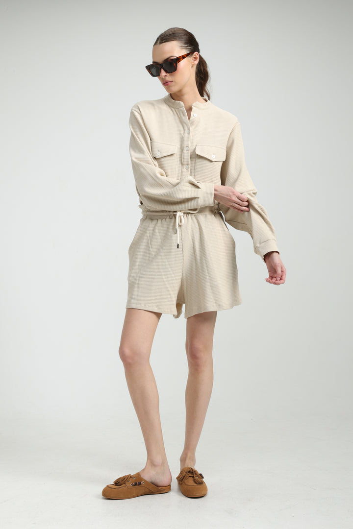 In Between Beige Shorts