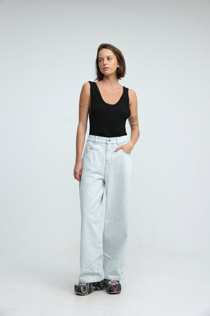 Guri Bleached Blue Denim