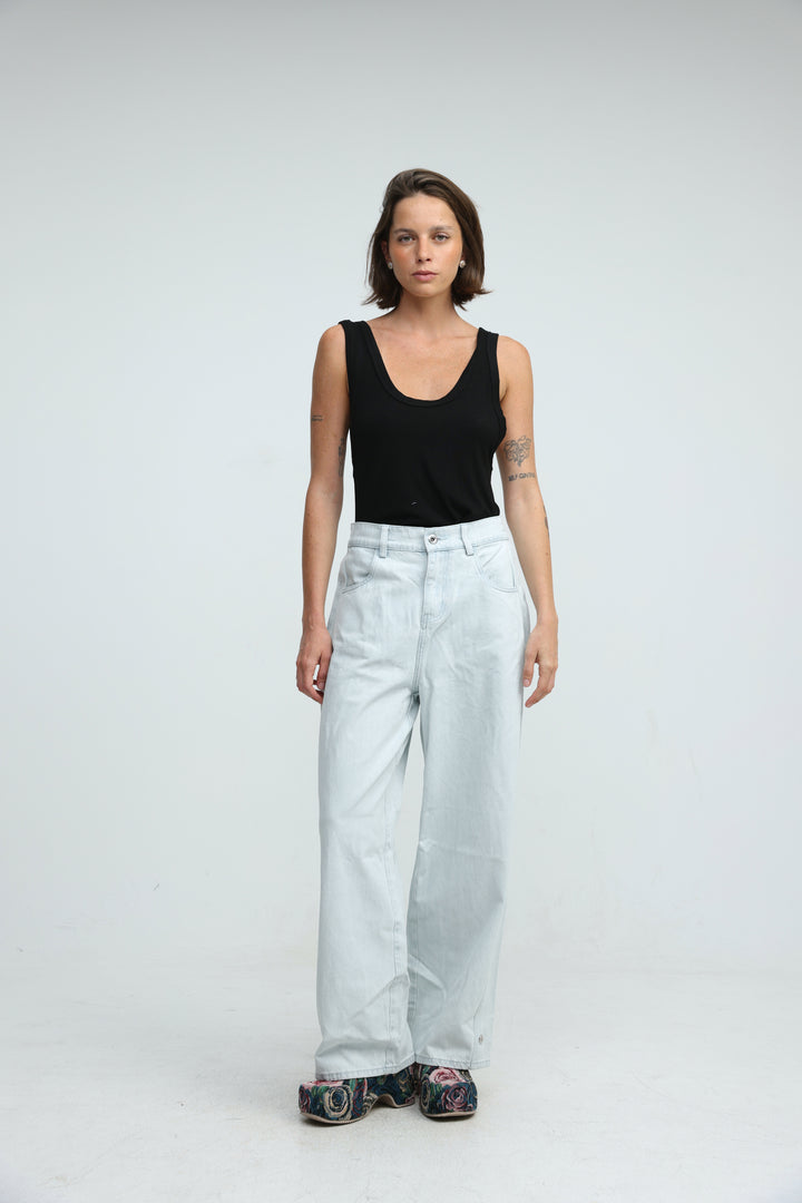 Guri Bleached Blue Denim