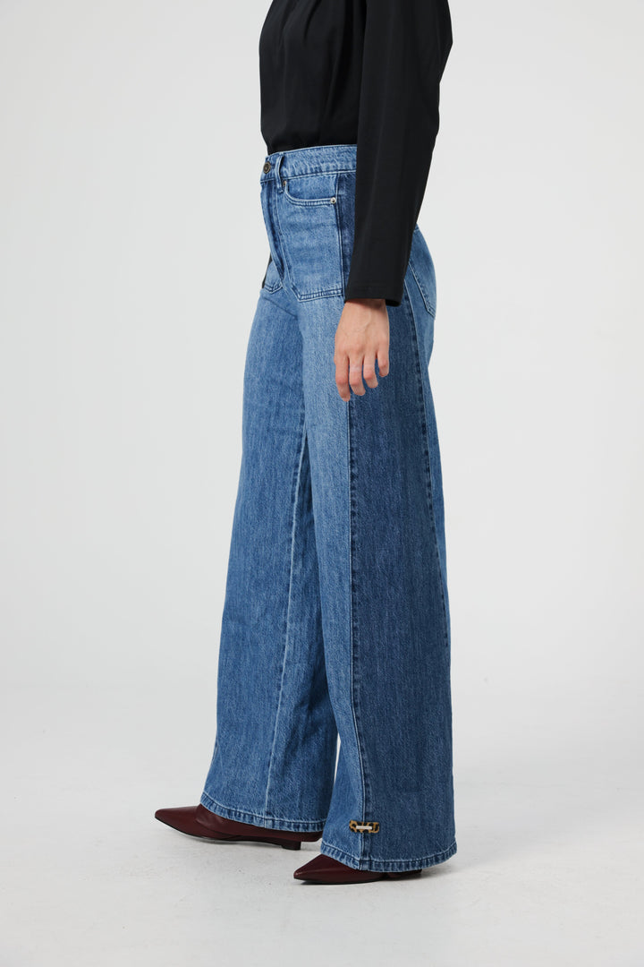 Star 546 Dark Mixed Blue Denim