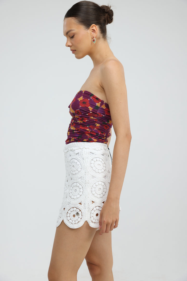 Sahara White Shorts