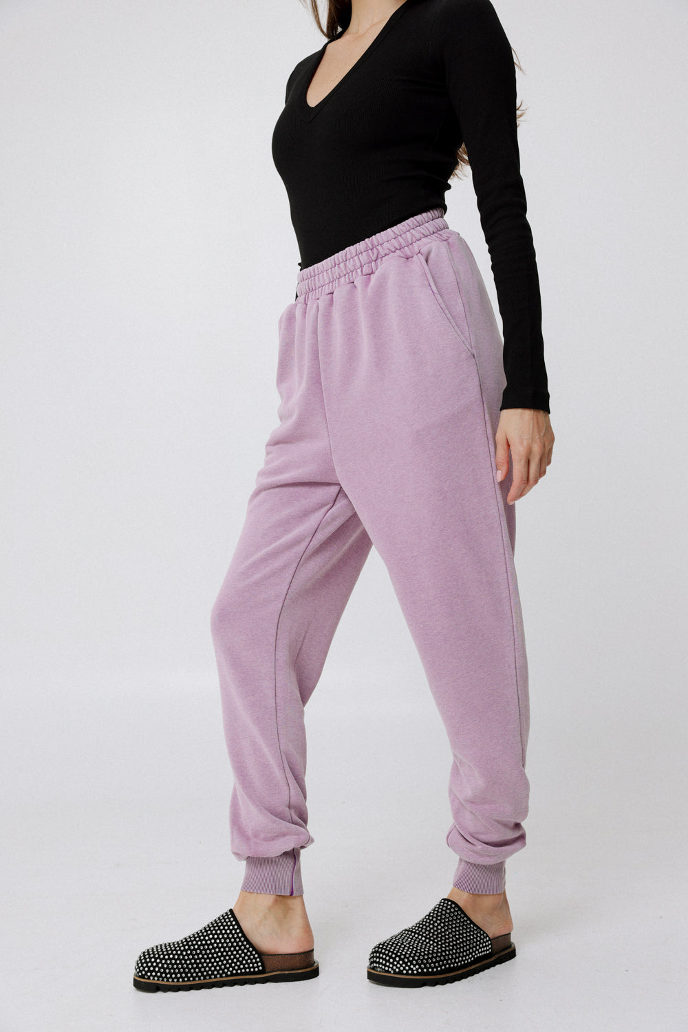 Comfort Washed Purple Joggers