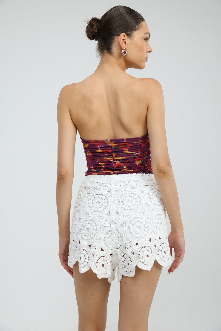 Sahara White Shorts