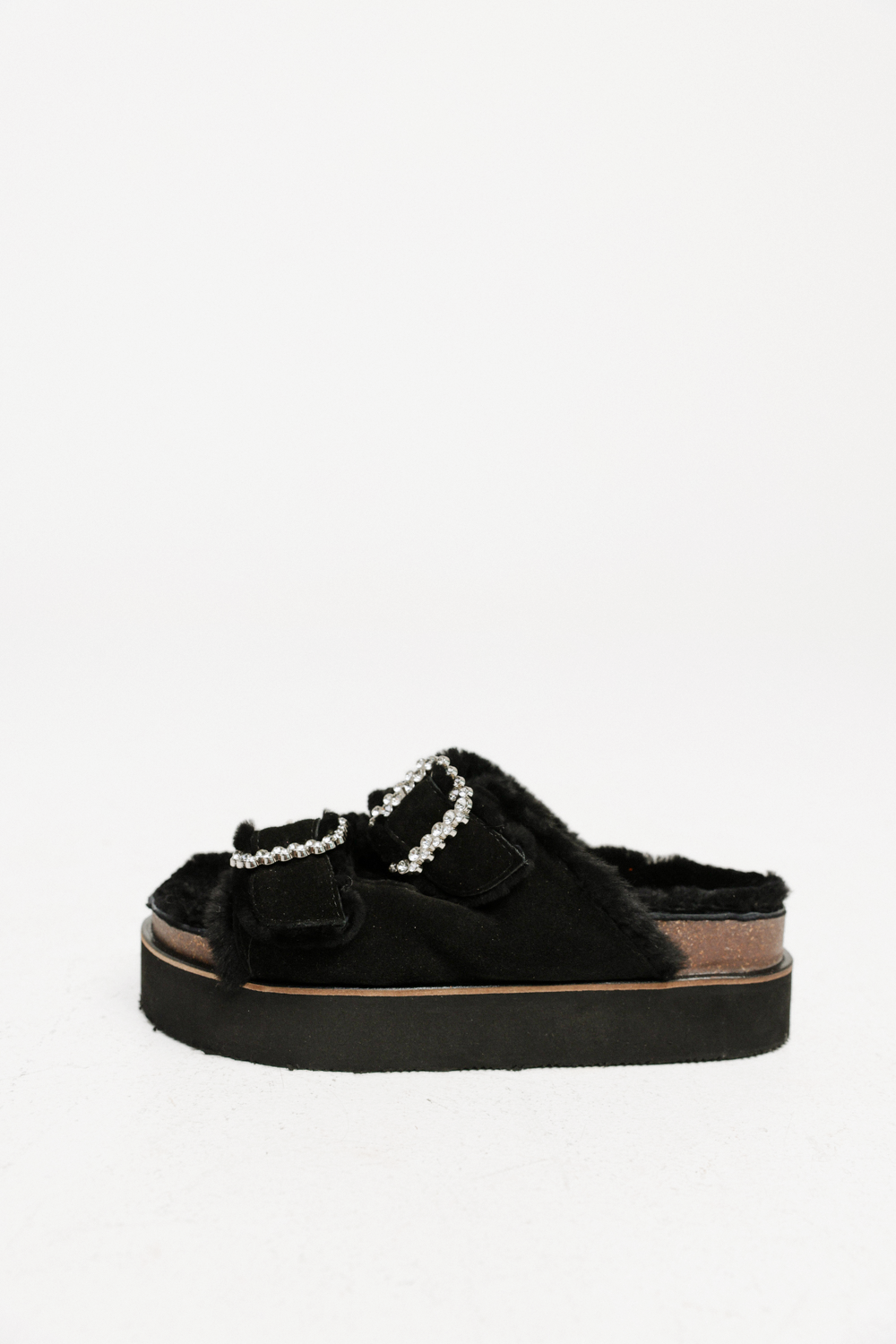 DNA No.16 Black Platform Sandals