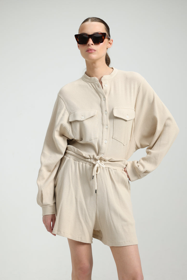 In Between Beige Shorts