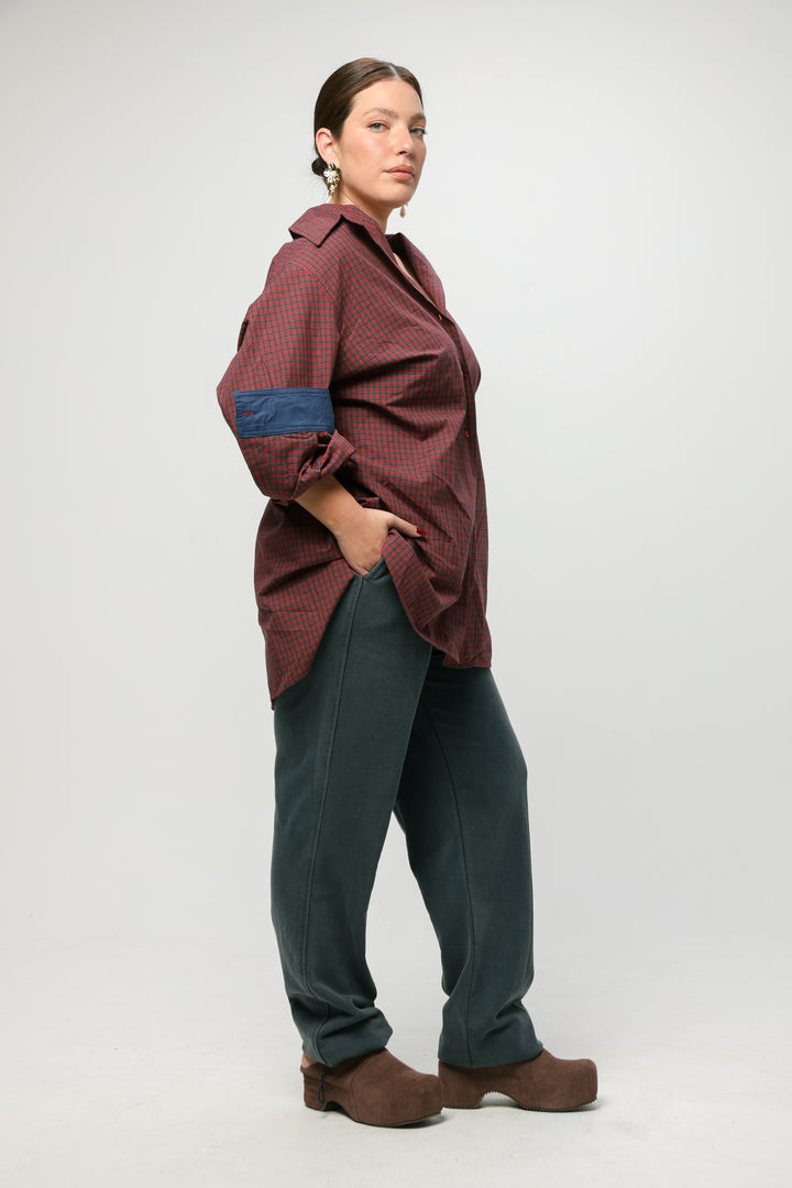 Oversized White Buttoned Shirt