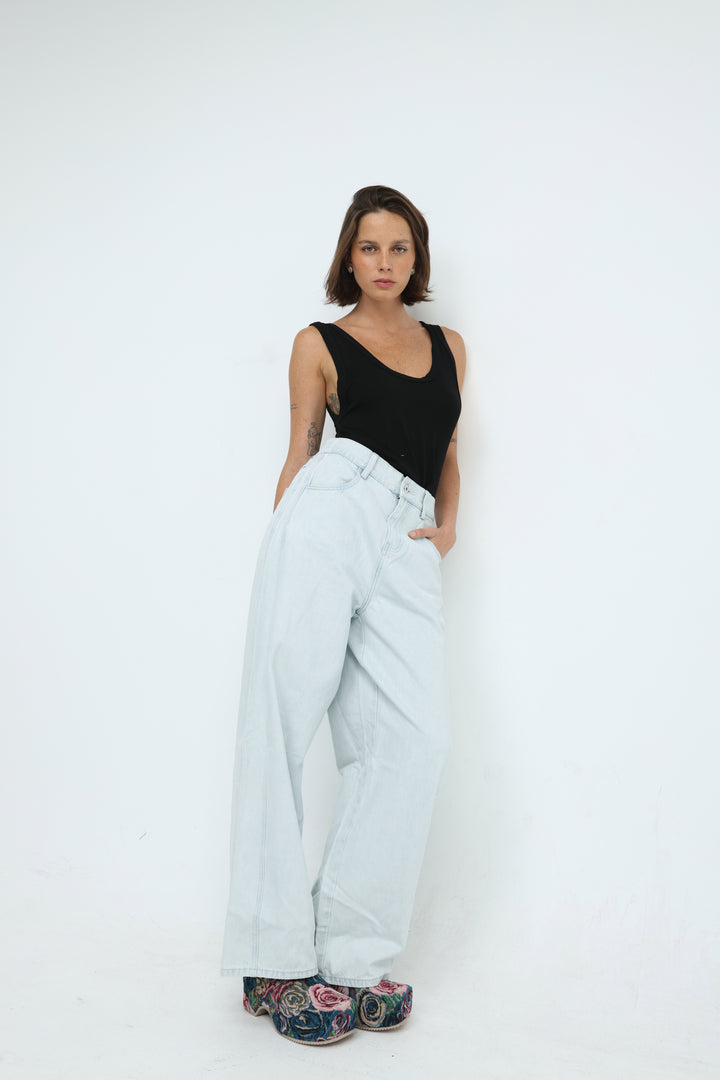 Guri Bleached Blue Denim