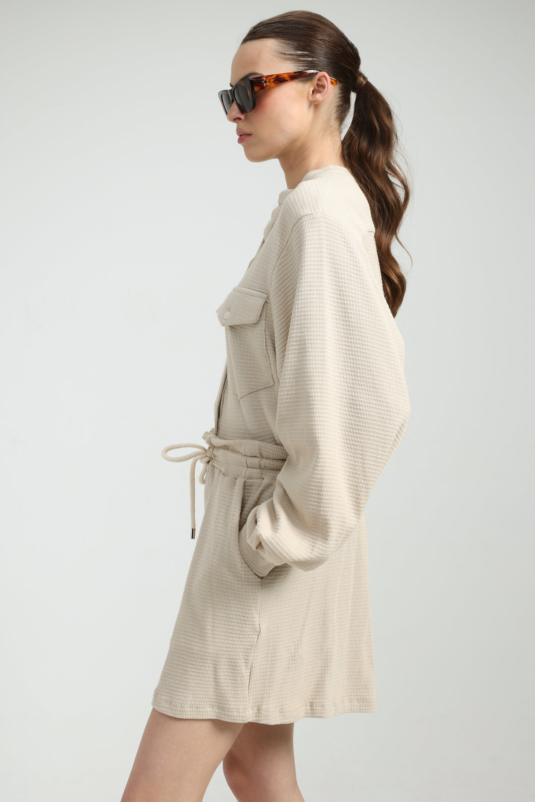 In Between Beige Shirt