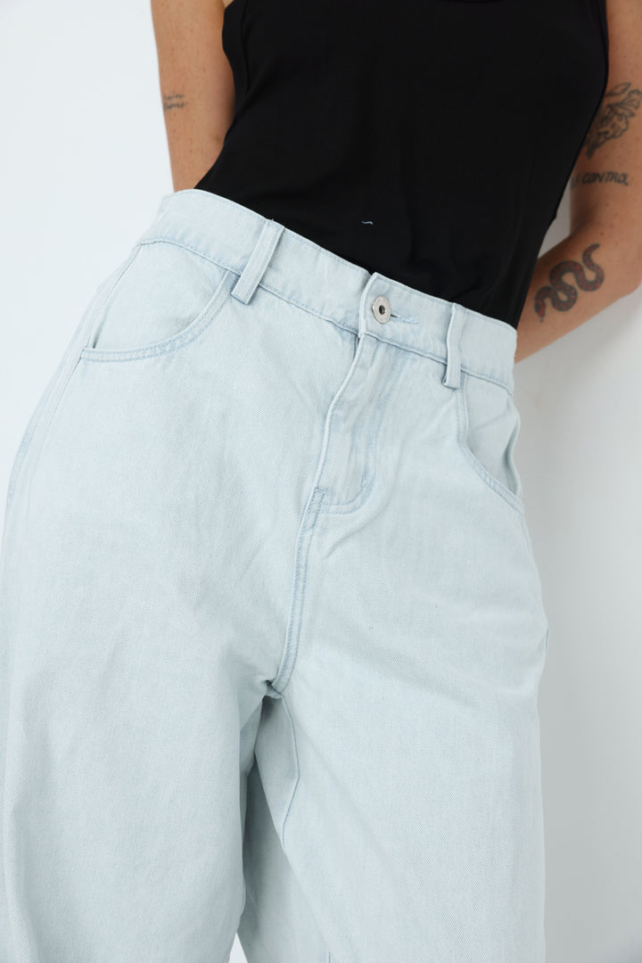 Guri Bleached Blue Denim