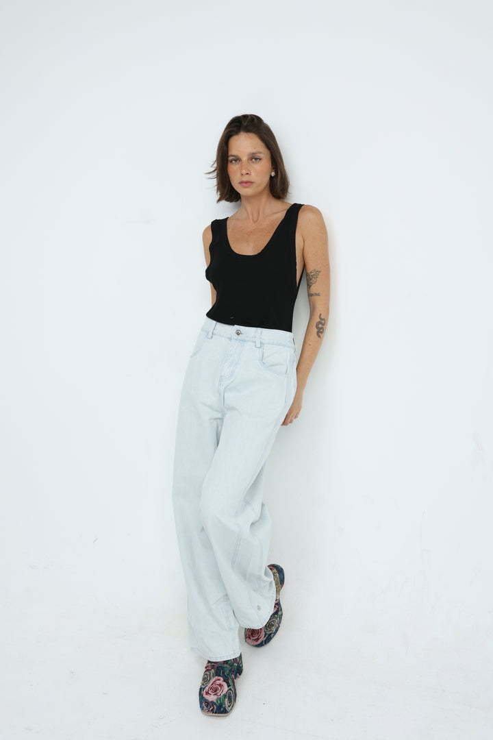 Guri Bleached Blue Denim