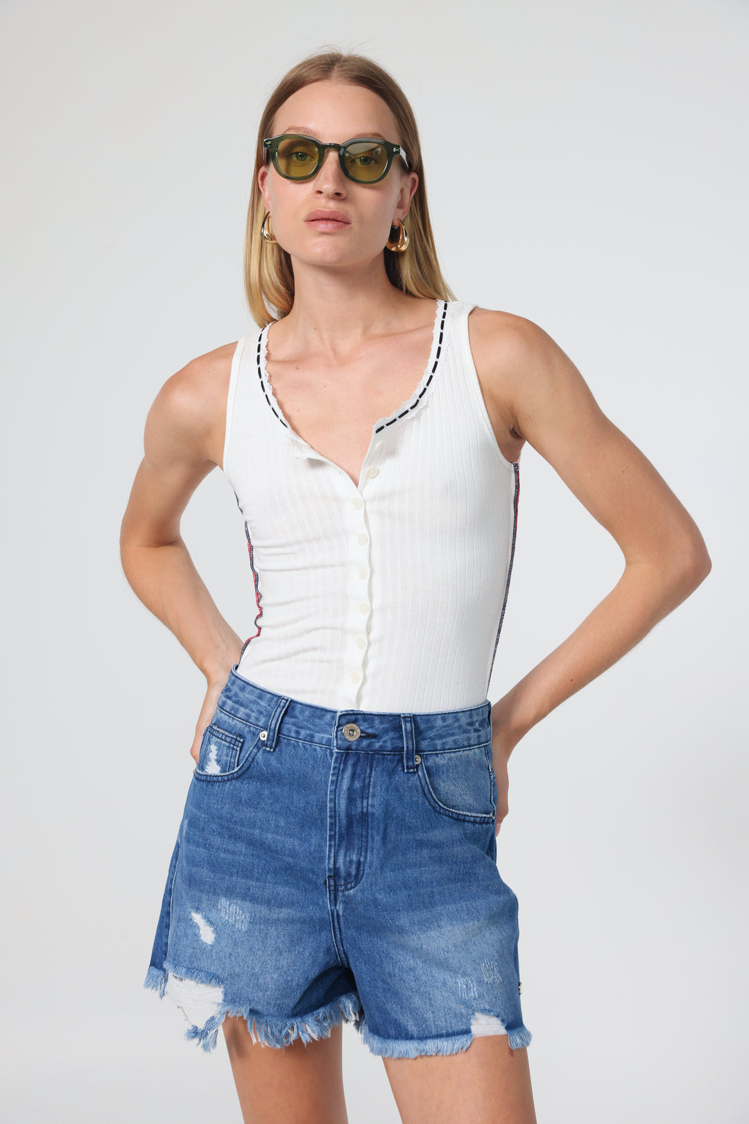 Music White Tank