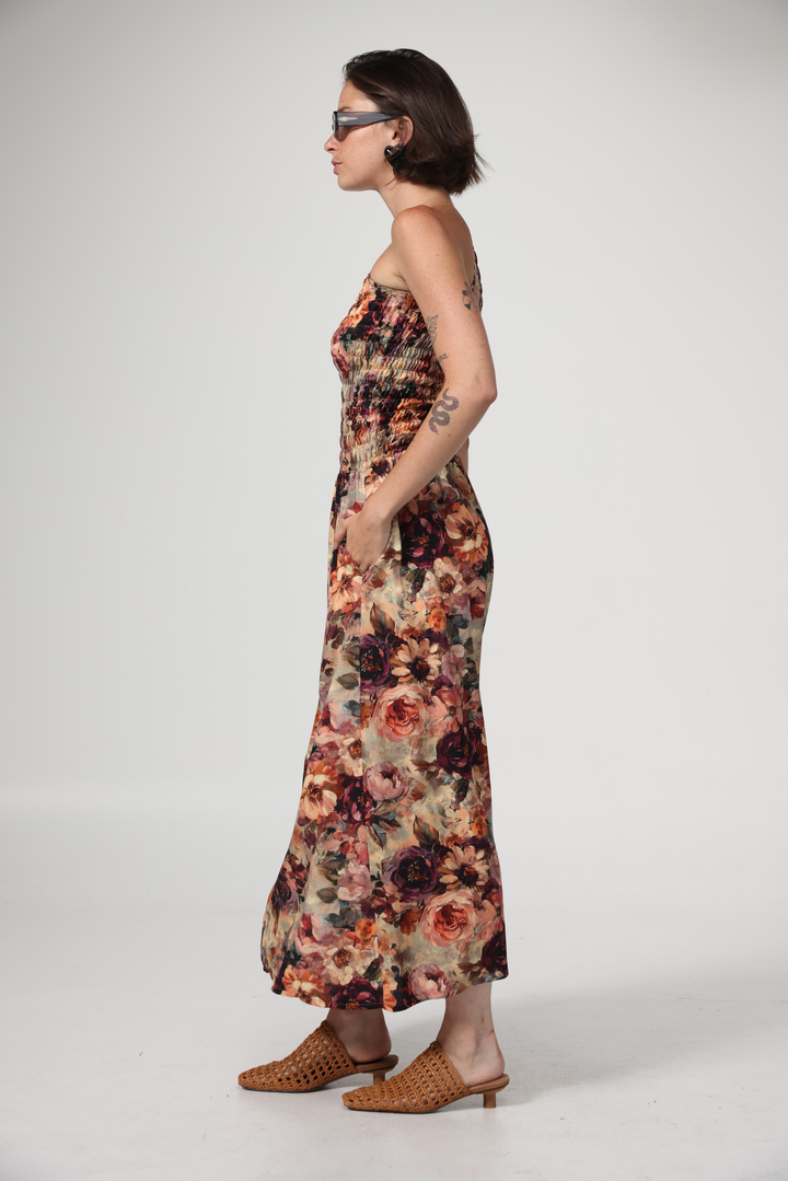 Wonder Floral One Shoulder Dress