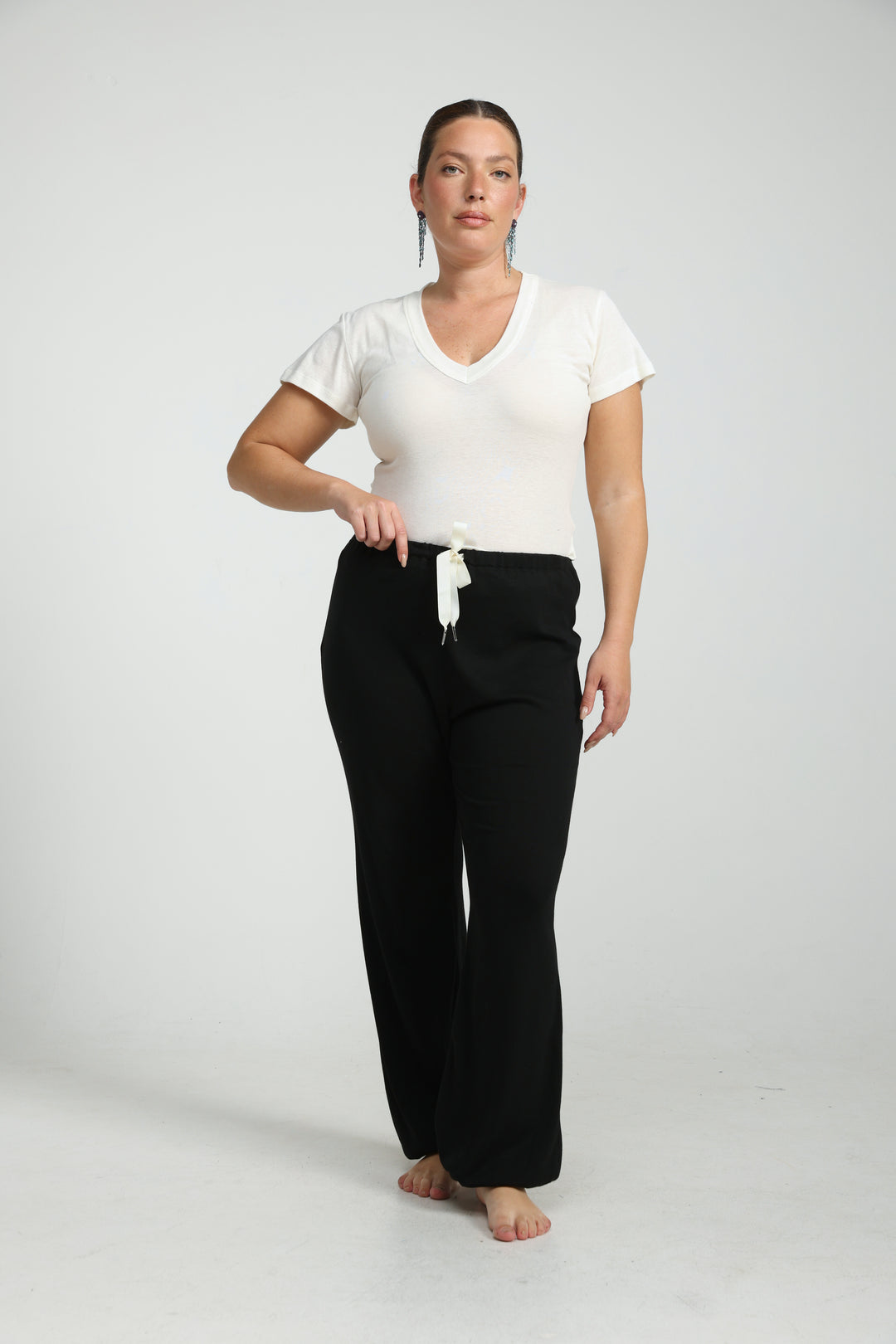 Clean27 Black V T-Shirt